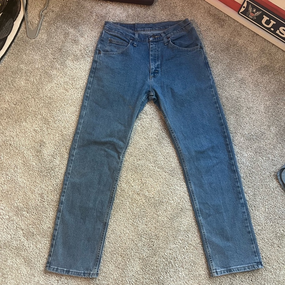 Wrangler blue denim jeans